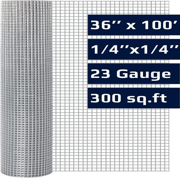 Trenk Hardware Cloth 1/4 inch 36in. x 100ft. 23 Gauge - Image 2